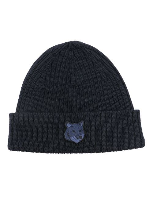 BOLD FOX HEAD BEANIE Maison Kitsuné | MM06111KT1022P491